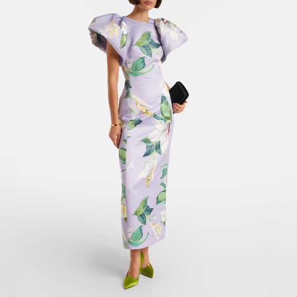 Leo Lin Dresses & Skirts - LEO LIN
Lucinda floral puff-sleeve maxi dress